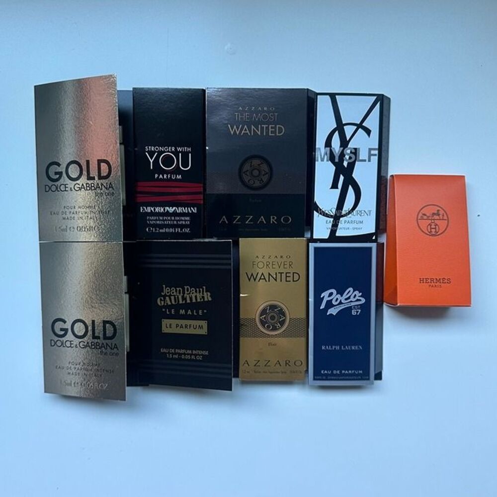 10 Designer Brand New Men’s Samples